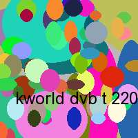 kworld dvb t 220 pci tv dvbt